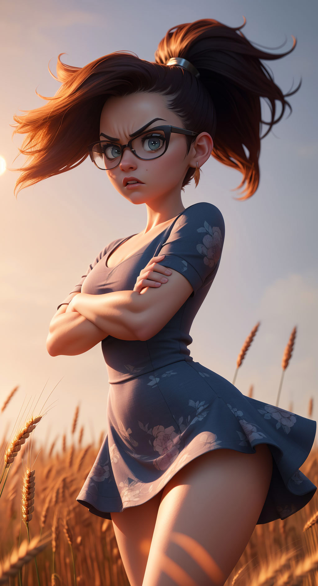 00018-3241573319-angry,(dress,-print_1.10),-eyewear,-(Arms-crossed_1.1),-wheat-field,sunrise,-(perfect-skiny-body_1.1),-(wide-hips_1_edited.jpeg