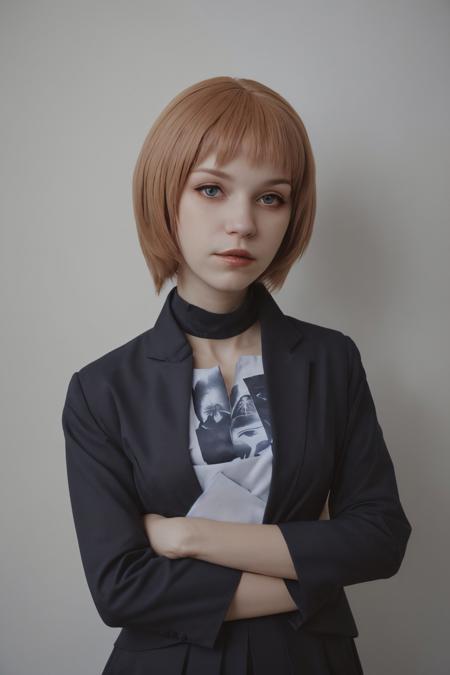 headshot photo of <lora:tenletters_v1:.9>  tenletters
wearing conservative clothing