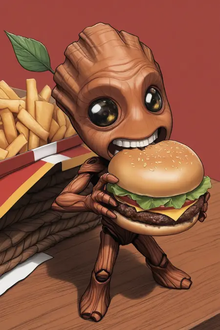 Baby Groot (Marvel Comics) | Illustrious