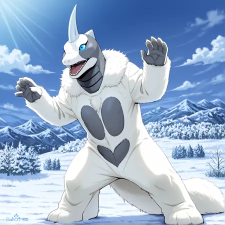 Snowgon(雪女怪獣スノーゴン)