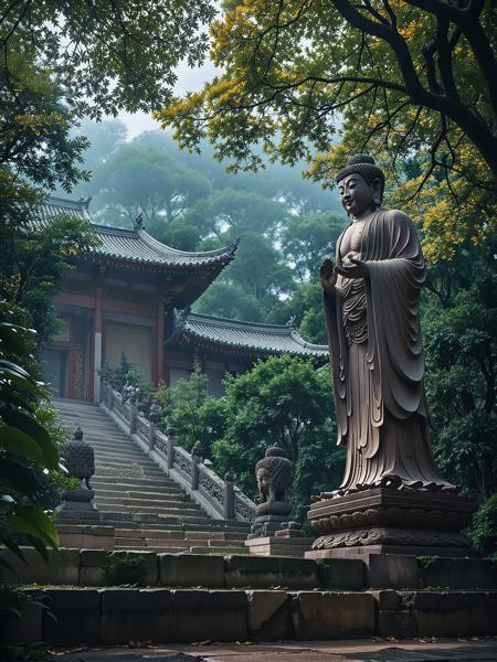 Black myth Wukong architectural_SDXL v1.0