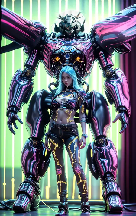 Neon laser 辛烷值（镭射） Style --tile改变一切材质