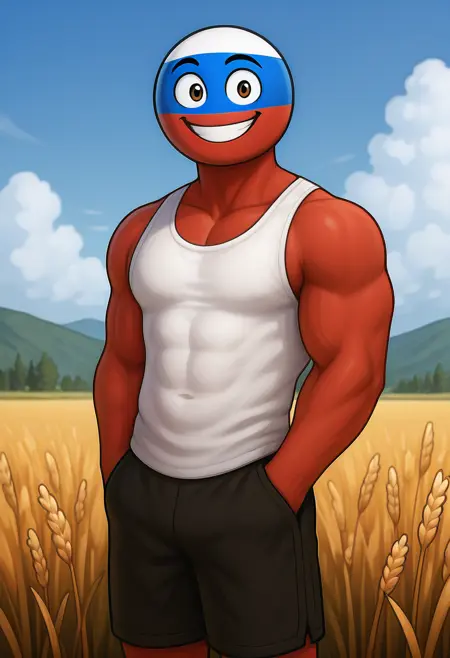 Russia [Countryhumans] (Illustrious)