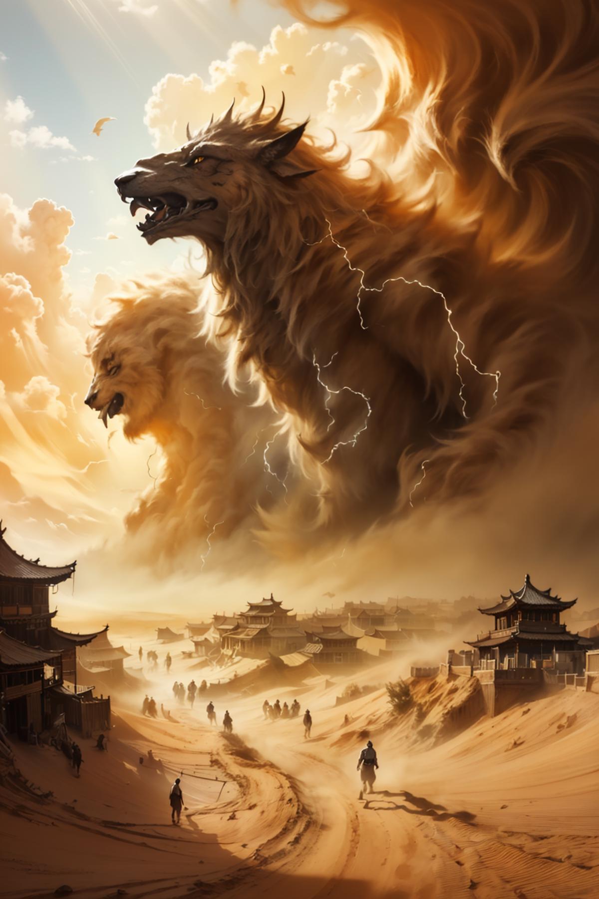 绪儿-末日沙暴 Doomsday sandstorm image by affa1988