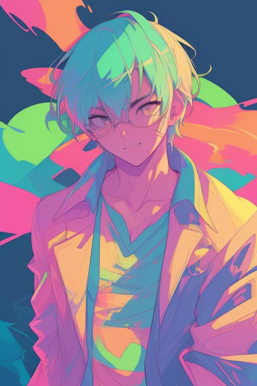 PE Neon Pastel Anime image by Proompt_Engineer