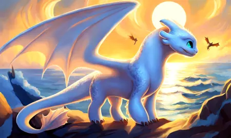 Night Fury | Light Fury for SDXL