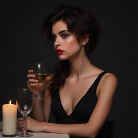 young woman Flux