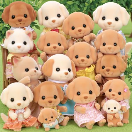 Flocking Animals  [FLUX]  森林家族小鼻嘎 Sylvanian Families v1.0