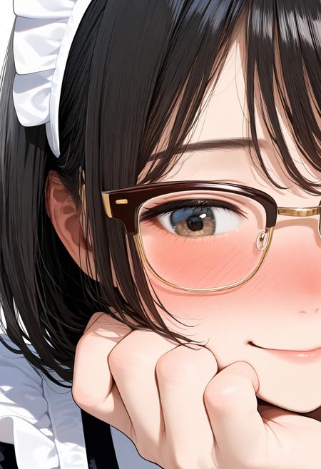 sirmont・brow glasses1 / illustrious Illustrious_V1