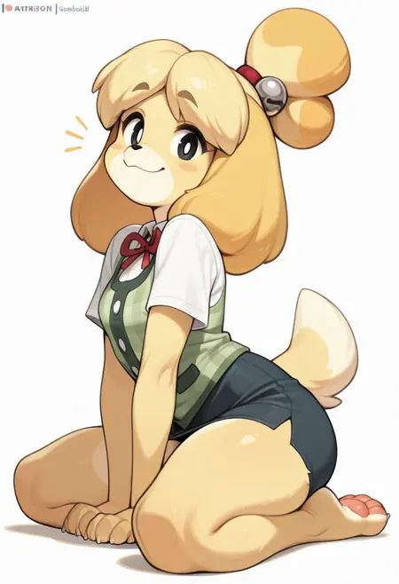 Isabelle - Animal Crossing (Illustrious)