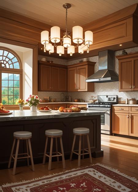 Modern Kitchens (No Humans) PONY XL v1.0
