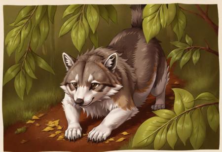 the animals in the forest V3