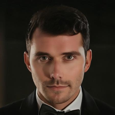 DSLR photo of ɱɐɍƙǝɱɨłłǝɍ face.using a tuxedo.lace.professional photography.high resolution.detailed photo.portrait.RAW.analog film.still film.50mm.f/16.uhd.hdr.4k.cinematic lighting.adobe lightroom <lora:markemiller-ɱɐɍƙǝɱɨłłǝɍ-xl_8800_lora_f32:1>