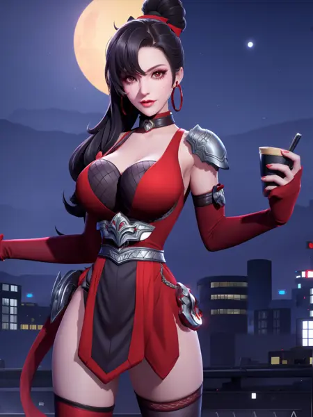王者荣耀_阿轲_Honor of kings_A'Ke