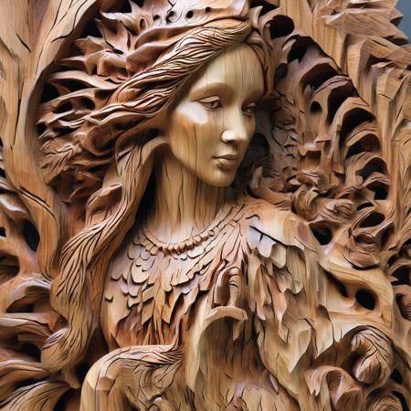 wooden morph SDXL v1.0