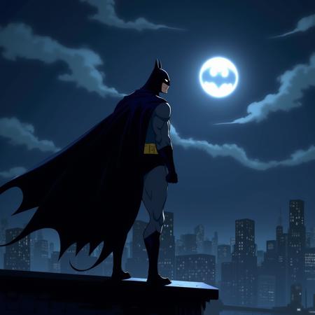 Batman - Animated - Flux LoRA v1.0