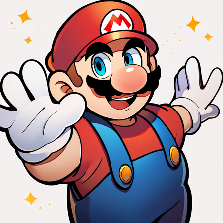 Super Mario Bros. 2D art v0.5 (pony)