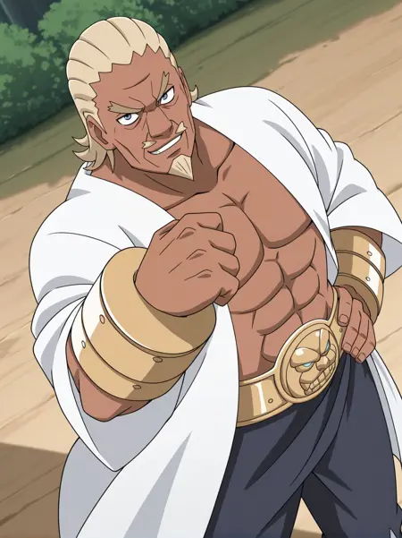 Yondaime Raikage - Naruto Shippuden - | Illustrious XL | - COMMISSION by YeiyeiArt