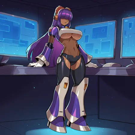 Layer (Mega Man X8)- Illustrious