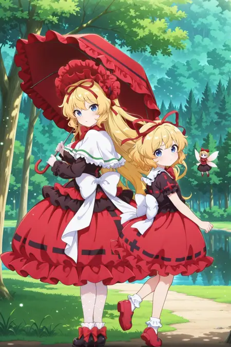Medicine Melancholy (Touhou Project) & Medicine (Big Sweet Little Poison) - メディスン (東方)