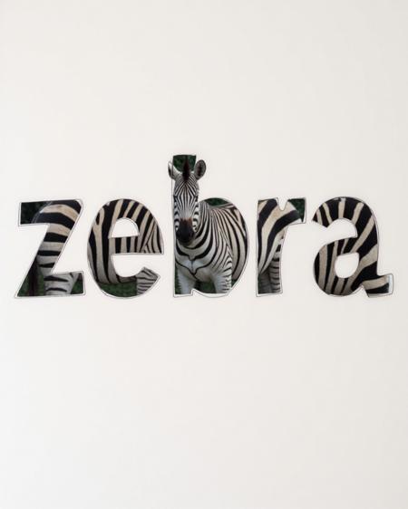 cutout letters - silly experiment V1