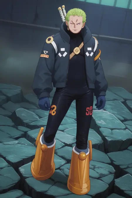 Roronoa Zoro (ロロノア・ ゾロ) Egghead Outfit - One Piece (ワンピース) - (Pony) [Comission]