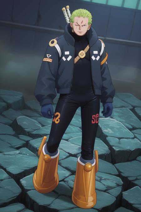 Roronoa Zoro (ロロノア・ ゾロ) Egghead Outfit - One Piece (ワンピース) - (Pony) [Comission] V1