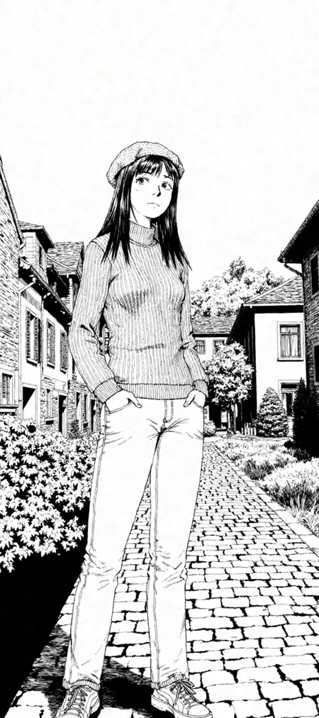Kenji Tsuruta’s Manga Style Lora