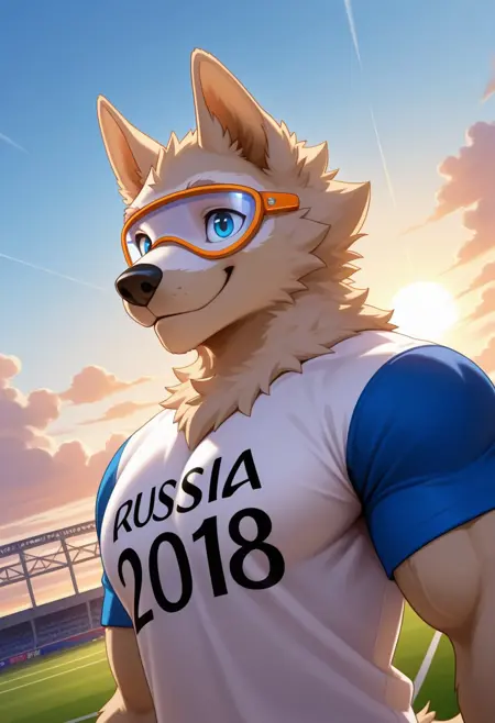 Zabivaka - 2018 World Cup Mascot