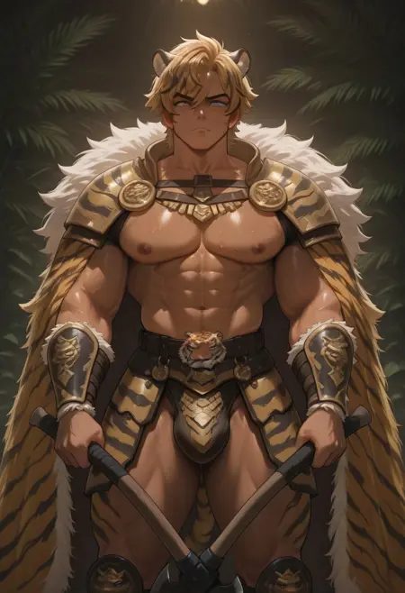 Tiger Armor ( male / illustrious )