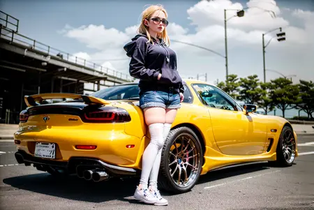 MAZDA RX-7 FD3S car LORA