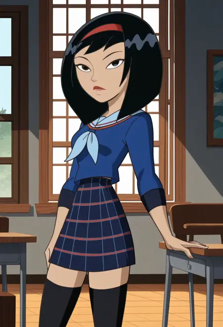 Yori, student at the Yamanouchi Ninja School, (Kim Possible), LoRA, PonyXL