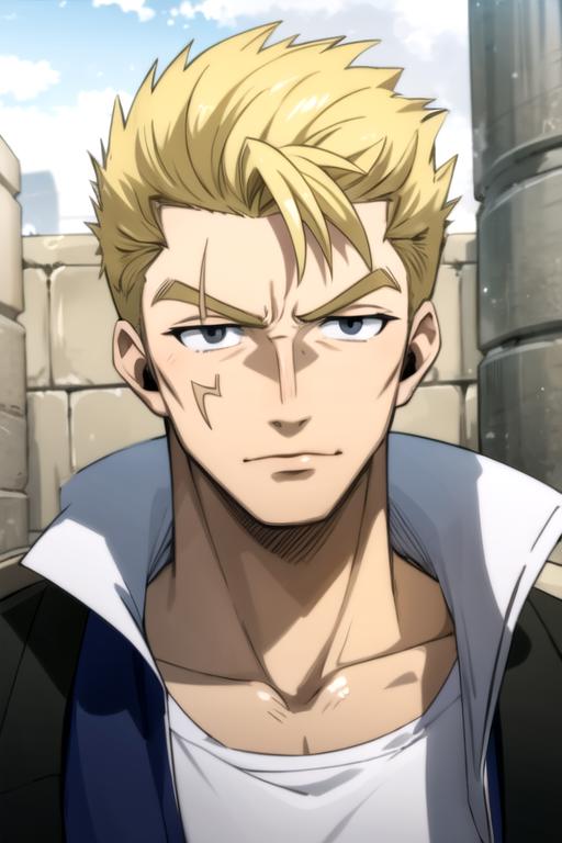 Laxus Dreyar / Fairy Tail image by andinmaro146