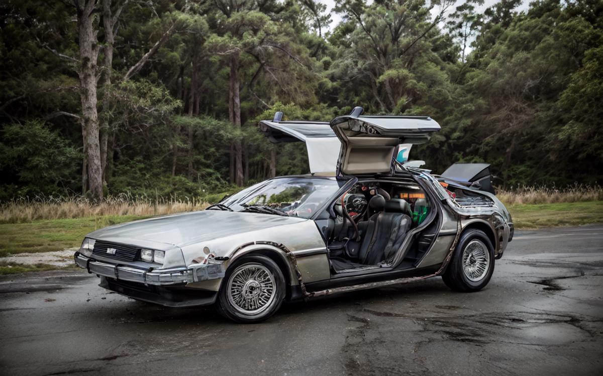 Time Machine (Back to the Future) DeLorean DMC-12 image by ehowton