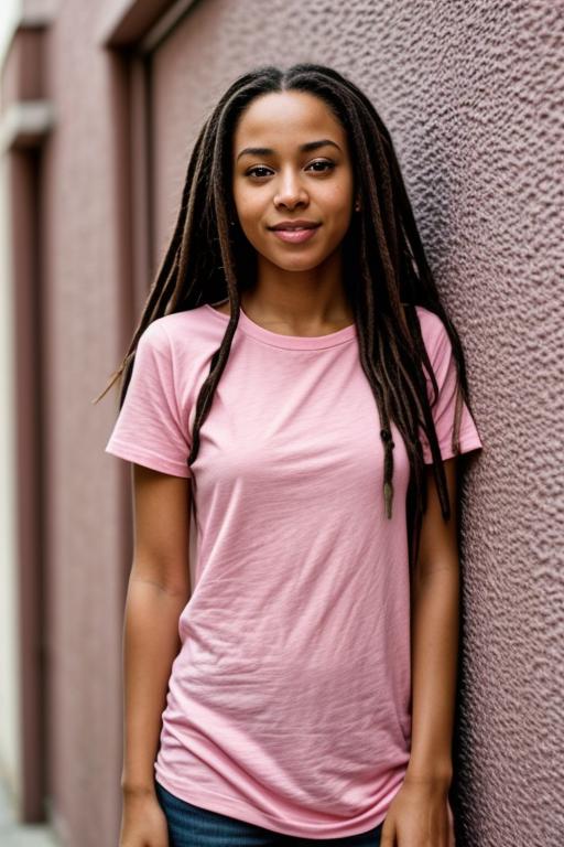 cheerful_woman_in_a_pink_T-shirt_and_with_dreadloc_M85LRP00.jpeg
