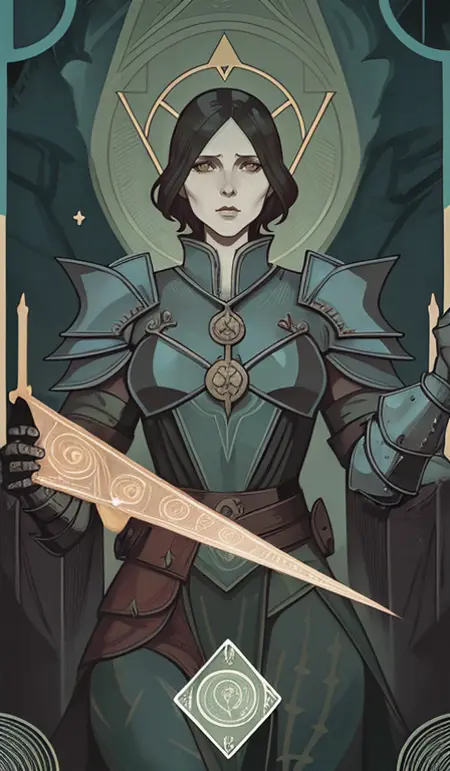 Dragon Age Tarot Cards - LoHa