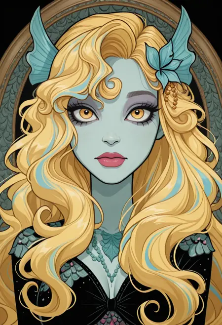 Lagoona from Monster High [IllustriousXL]