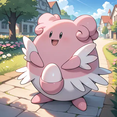 Blissey/ハピナス (Pokemon) - Illustrious