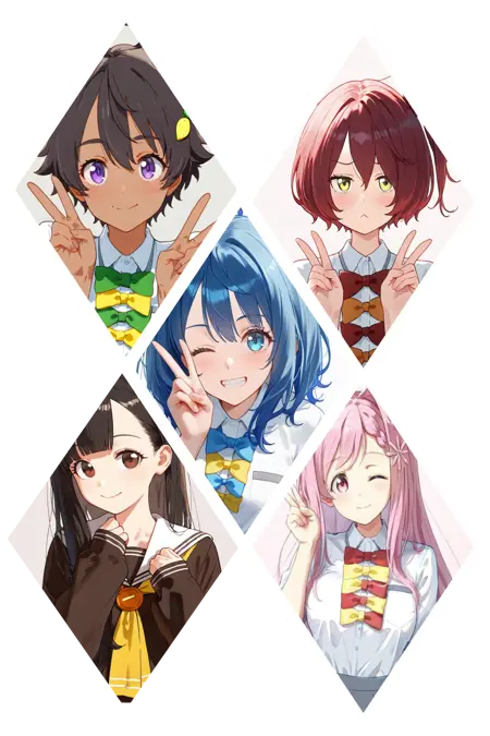 All characters Too Many Losing Heroines!  《败犬女主太多了!》 全角色