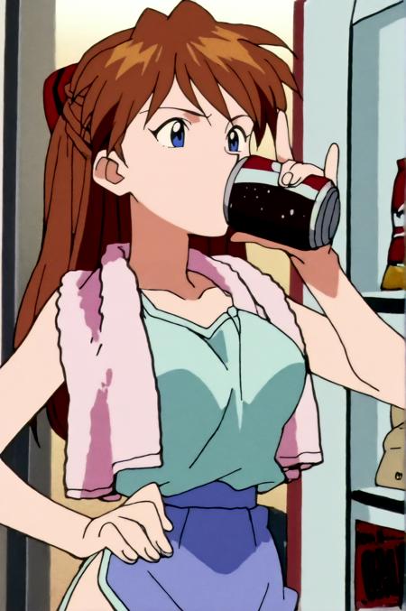 Asuka Soryu Langley [Neon Genesis Evangelion][Retro 90s][PONY/IL] Asuka Soryu Langley Illus
