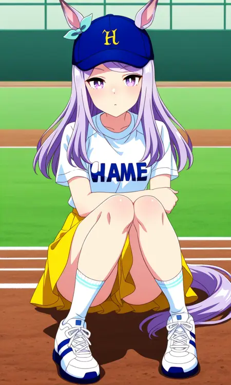 ____ re work ____ Mejiro MCqueen ____ umamusume ____ 3 variations and 14 Outfits
