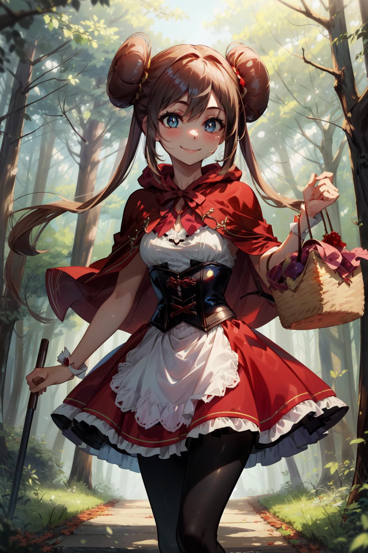 Character Change (♀) - Little Red Riding Hood - Deliver the food to Granny! image by UnknownNo3