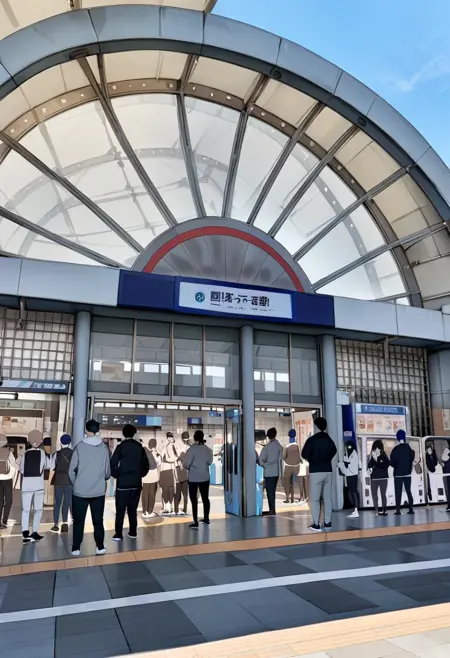 国際展示場駅 / kokusai-tenjijyo station R03 SDXL