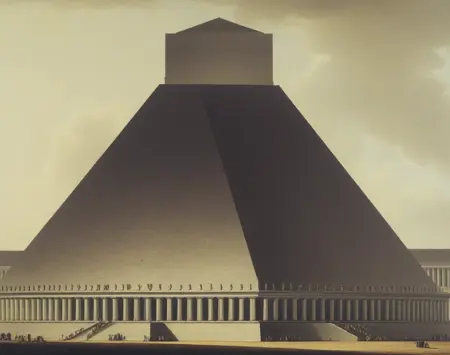 Etienne Louis Boullee (Architecture) (SDXL) (AD)