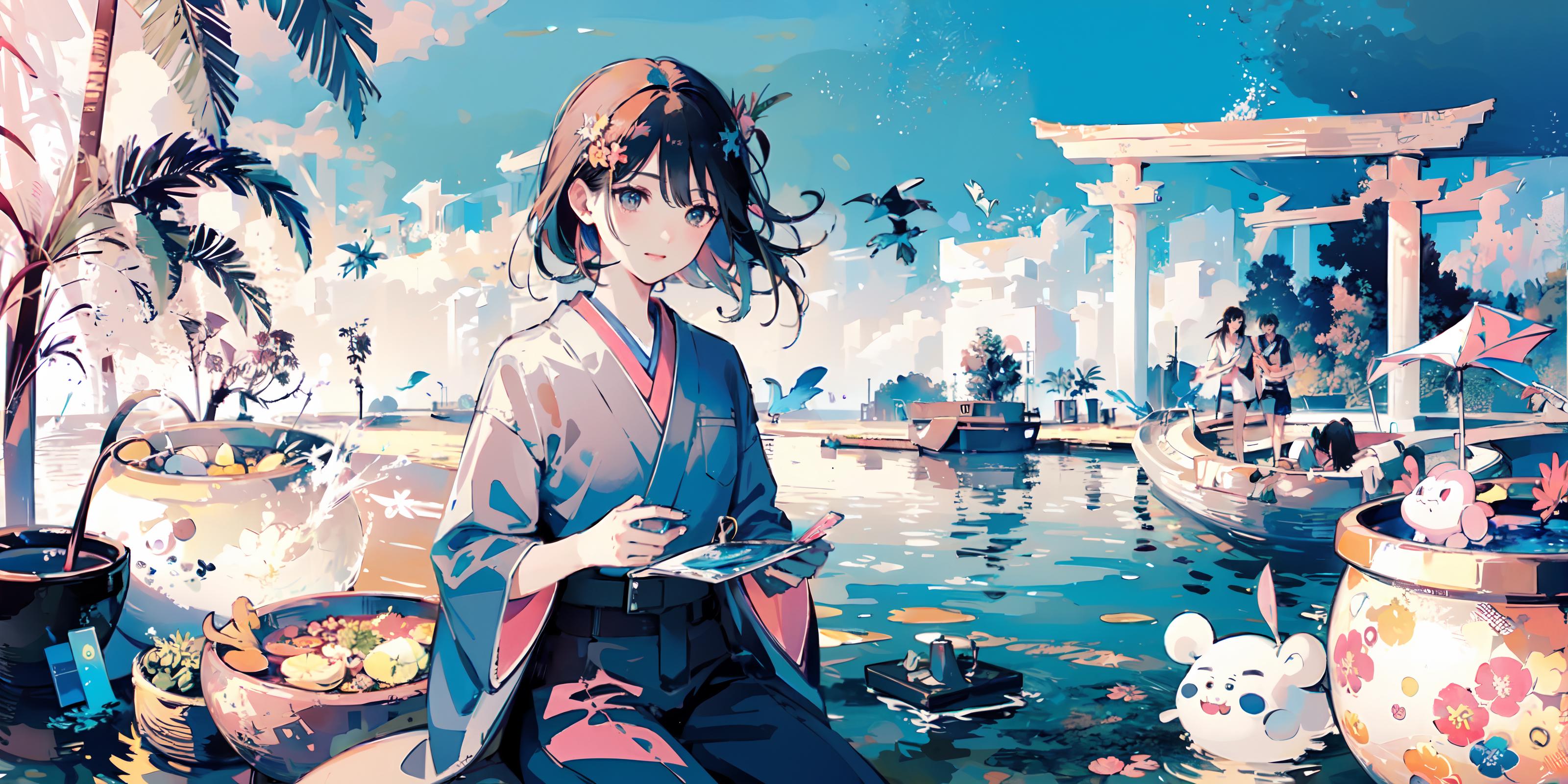 日系场景/Japanese scene illustration/日系シーンイラストです/生活感 Lora image by 3574289093898