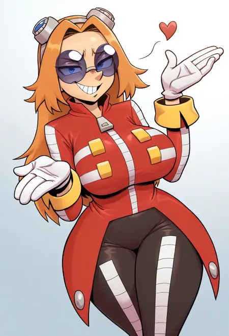 Dr. Eggma'am - Sonic Series