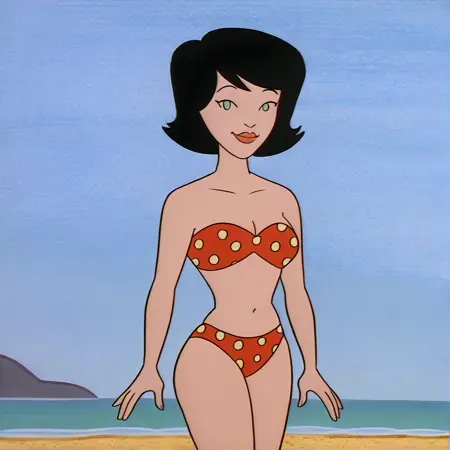 Johnny Bravo - Polka Dotted Bikini Girl