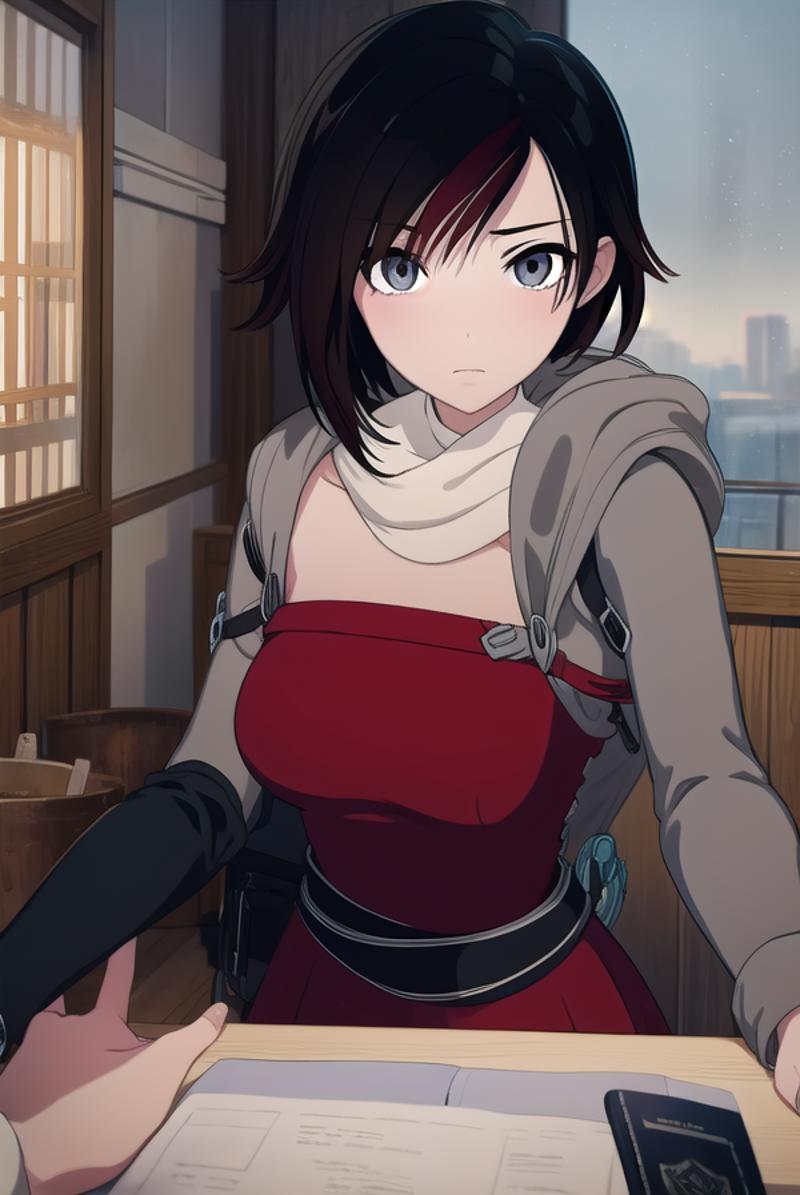 Ruby Rose (ルビー・ローズ) - RWBY - COMMISSION image by nochekaiser881