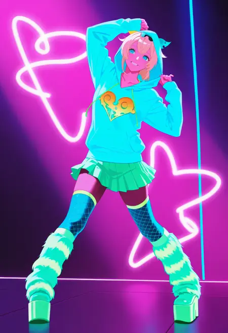 Pretty Rave Girl