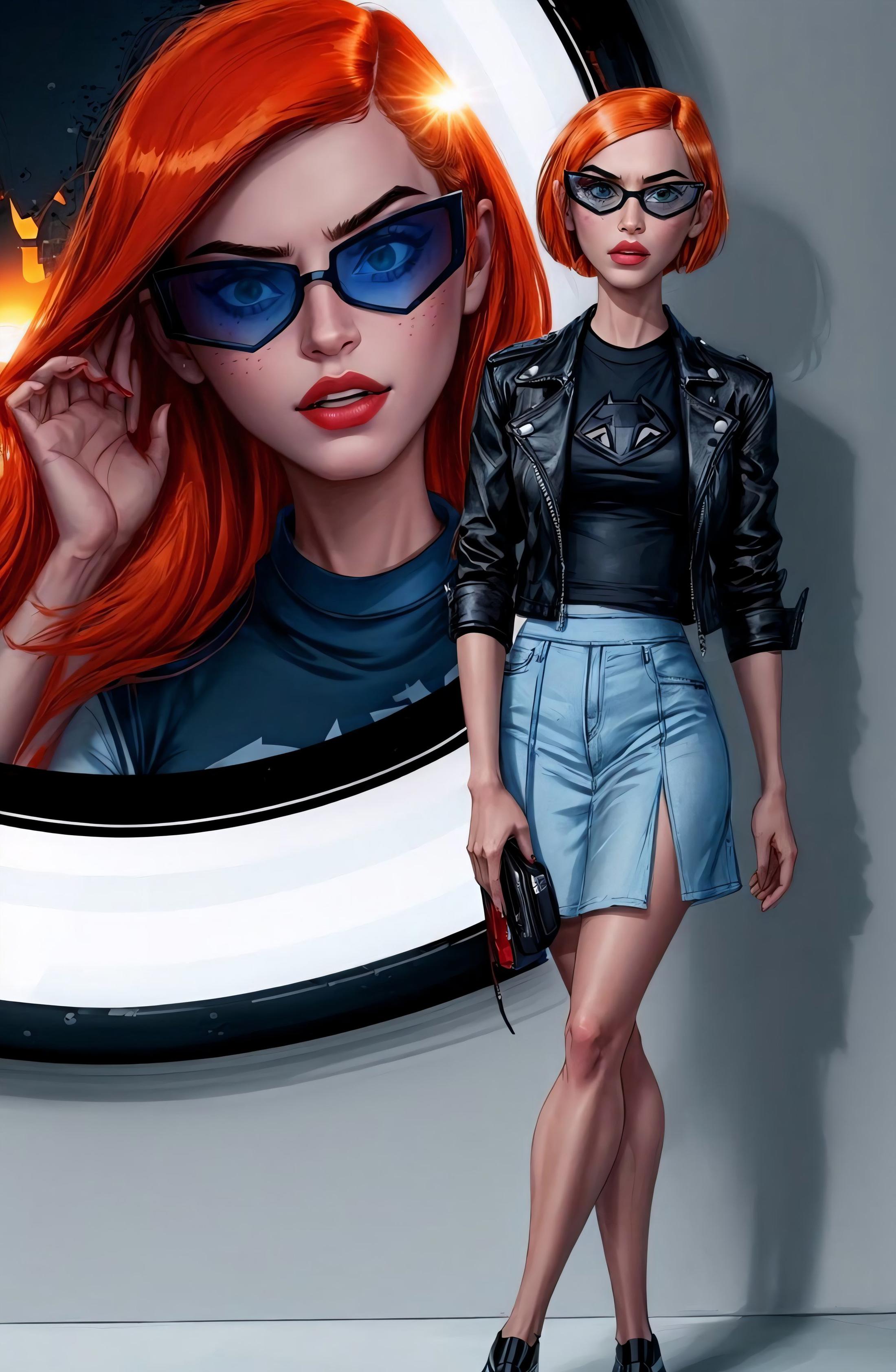 Gwen with Glasses - Ben 10 Character image by AiIntheBasement